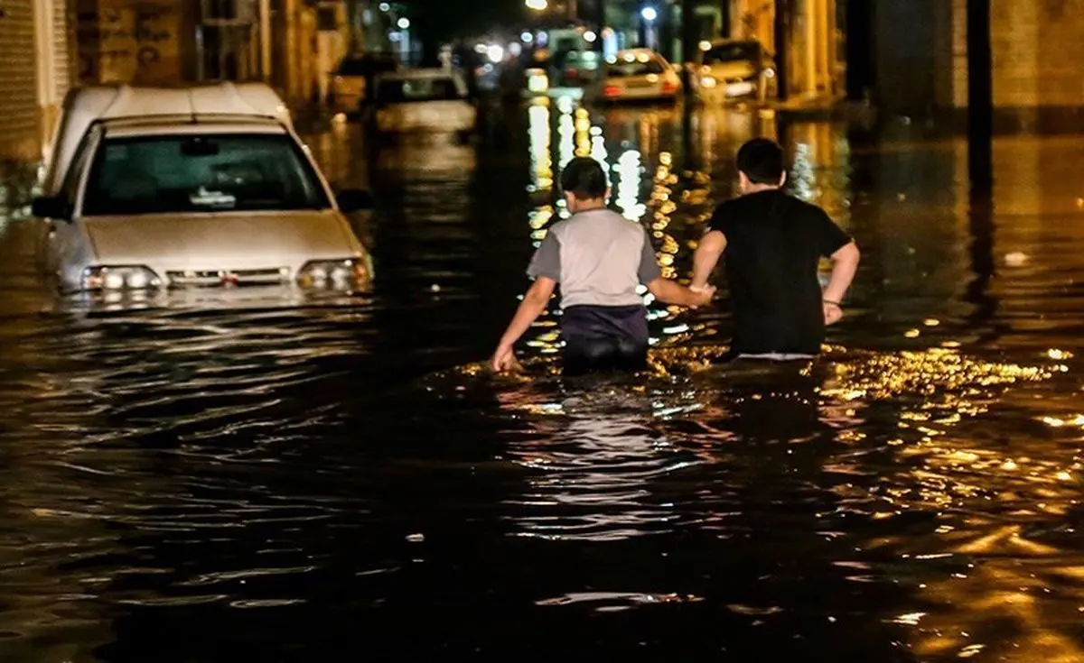 بحران آبگرفتگی در اهواز/ فیلم