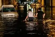 بحران آب‌گرفتگی در اهواز/ فیلم