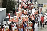 تظاهرات مردم بحرین در حمایت از شیخ علی سلمان