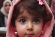 بیلبوردی برای دختر کاپشن صورتی+عکس