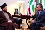 دیدار عمار حکیم با پادشاه اردن