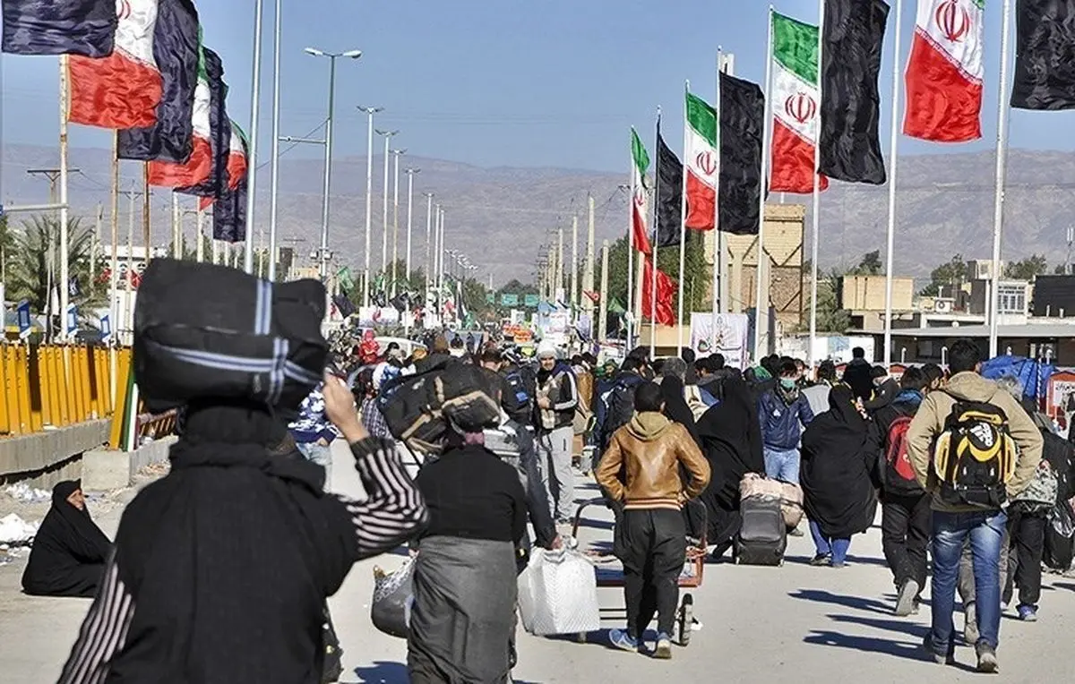 آخرین وضعیت تردد زائران از مرز مهران