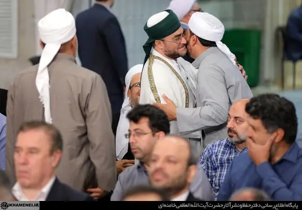 دیدار کارگزاران حج با رهبر انقلاب اسلامی/گزراش تصویری