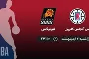 پخش زنده NBA لس آنجلس کلیپرز- فینیکس شنبه 2 اردیبهشت 1402