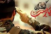 سروده مستشار نظامی برای شهادت یک فعال کتاب در سوریه