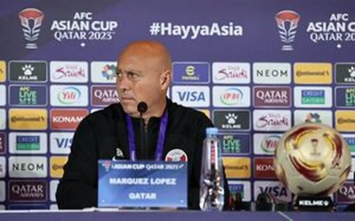واکنش سرمربی قطر به رقابت با ایران