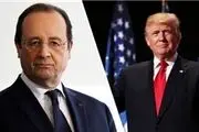 گفتگوی ترامپ و اولاند درباره برجام