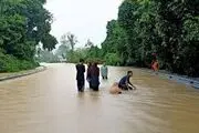 
بی‌خانمانی ۱۲هزار نفر در پی سیل مالزی
