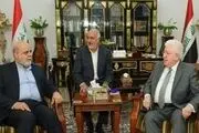 سفیر ایران با رئیس‌جمهور عراق دیدار کرد