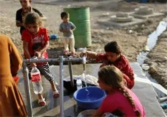 مرگ ۵۲ کودک آواره عراقی بر اثر گرمای شدید