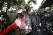 واکنش مدیر عامل شرکت واحد اتوبوسرانی به واژگونی اتوبوس