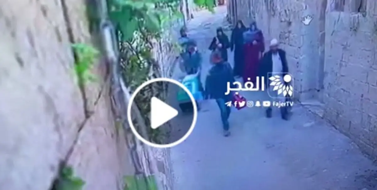 نفوذ نظامیان صهیونیست با لباس زنانه به قلب نابلس+فیلم