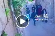 نفوذ نظامیان صهیونیست با لباس زنانه به قلب نابلس+فیلم