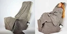 این صندلی زمستانی را می‌توان پوشید! + عکس
