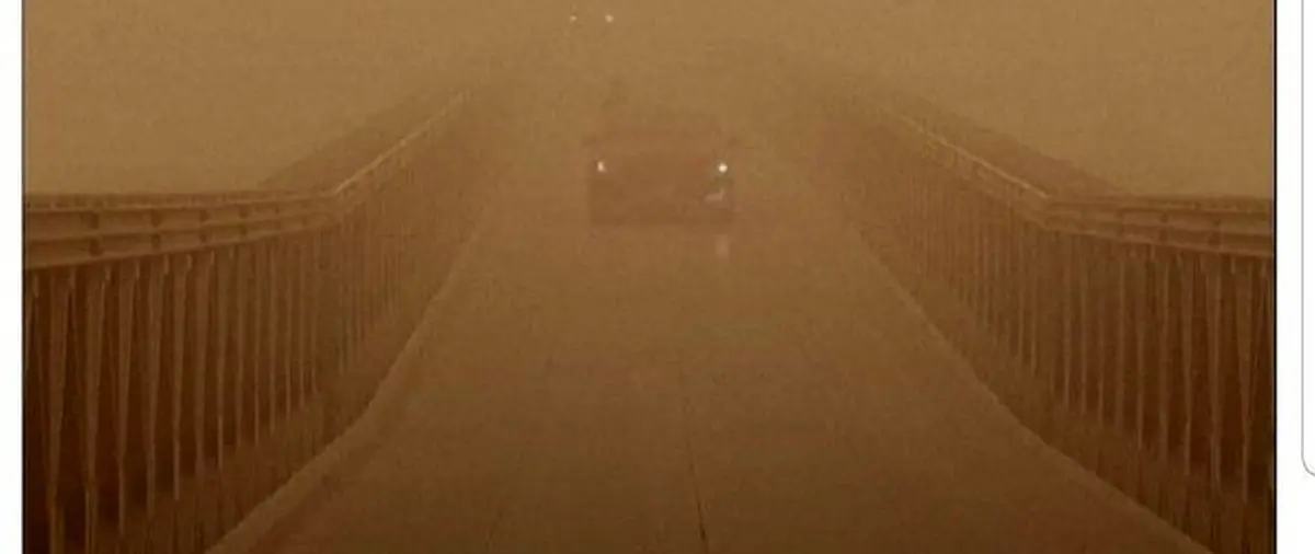 دهها مورد خفگی بر اثر طوفان گرد و غبار در عراق+فیلم
