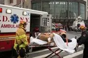 خروج قطار نیویورک از ریل: 103 مجروح