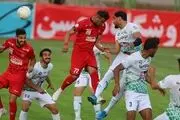 شیوه عجیب آبیاری زمین دیدار ذوب آهن - پرسپولیس+ فیلم