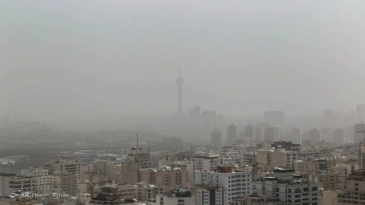 هوای تهران همچنان آلوده است
