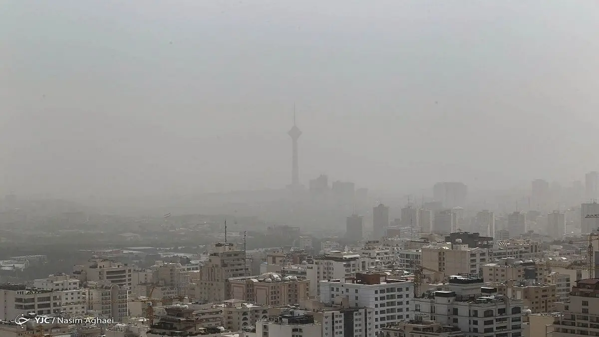 هوای تهران همچنان آلوده است

