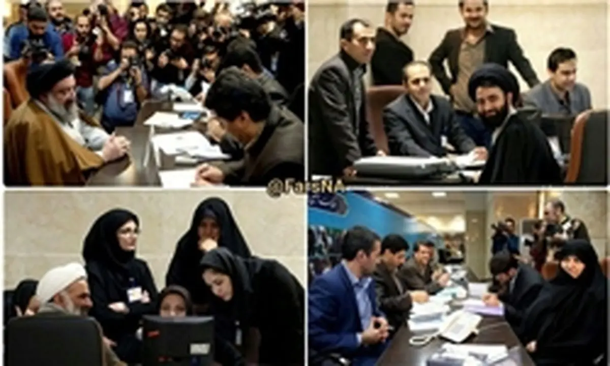 ترینهای روز اول ثبتنام خبرگان/از حضور اولین زن تا آمدن طلبه 28 ساله