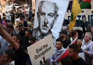 تظاهرات هزاران نفر در اعتراض به فساد مالی نتانیاهو، در تل‌ آویو 