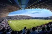 نخستین استادیوم تمام چوب جهان