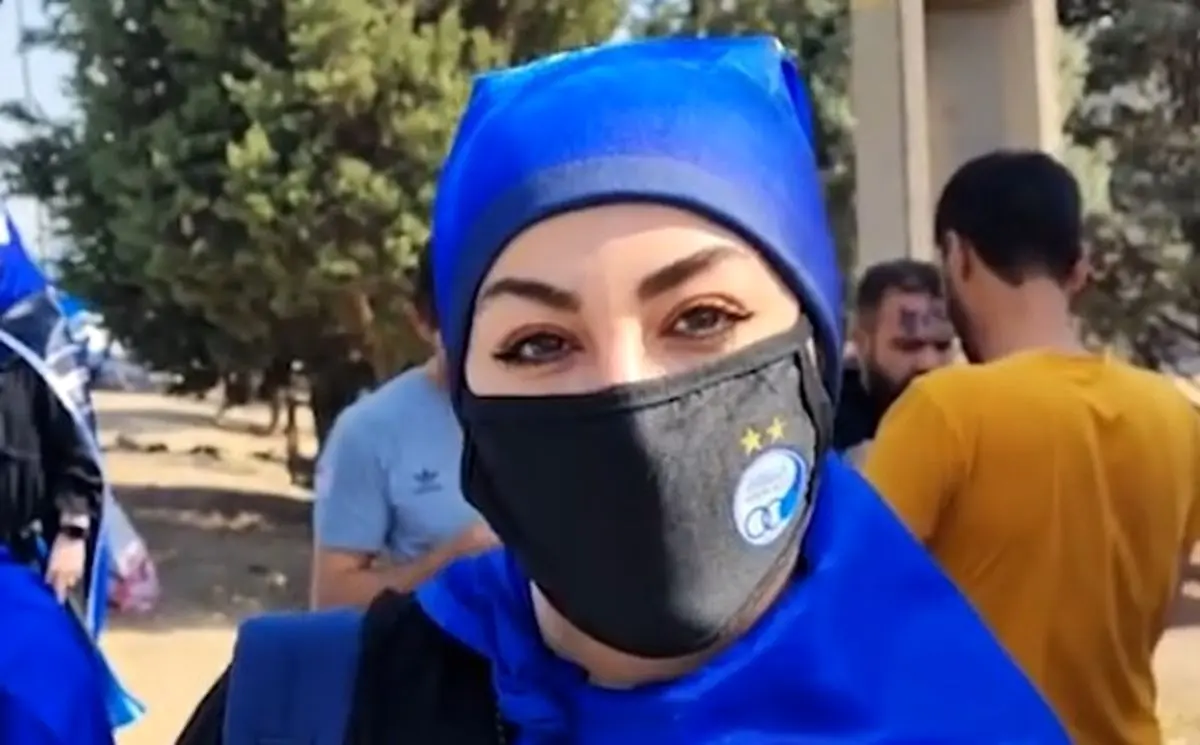 گفتگو با هوادار زن استقلال پیش از دیدار با مس+فیلم