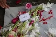  غبارروبی مزار شهدای آتش‌نشان