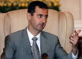 دیدار برادرزاده علی عبدالله صالح با بشار اسد