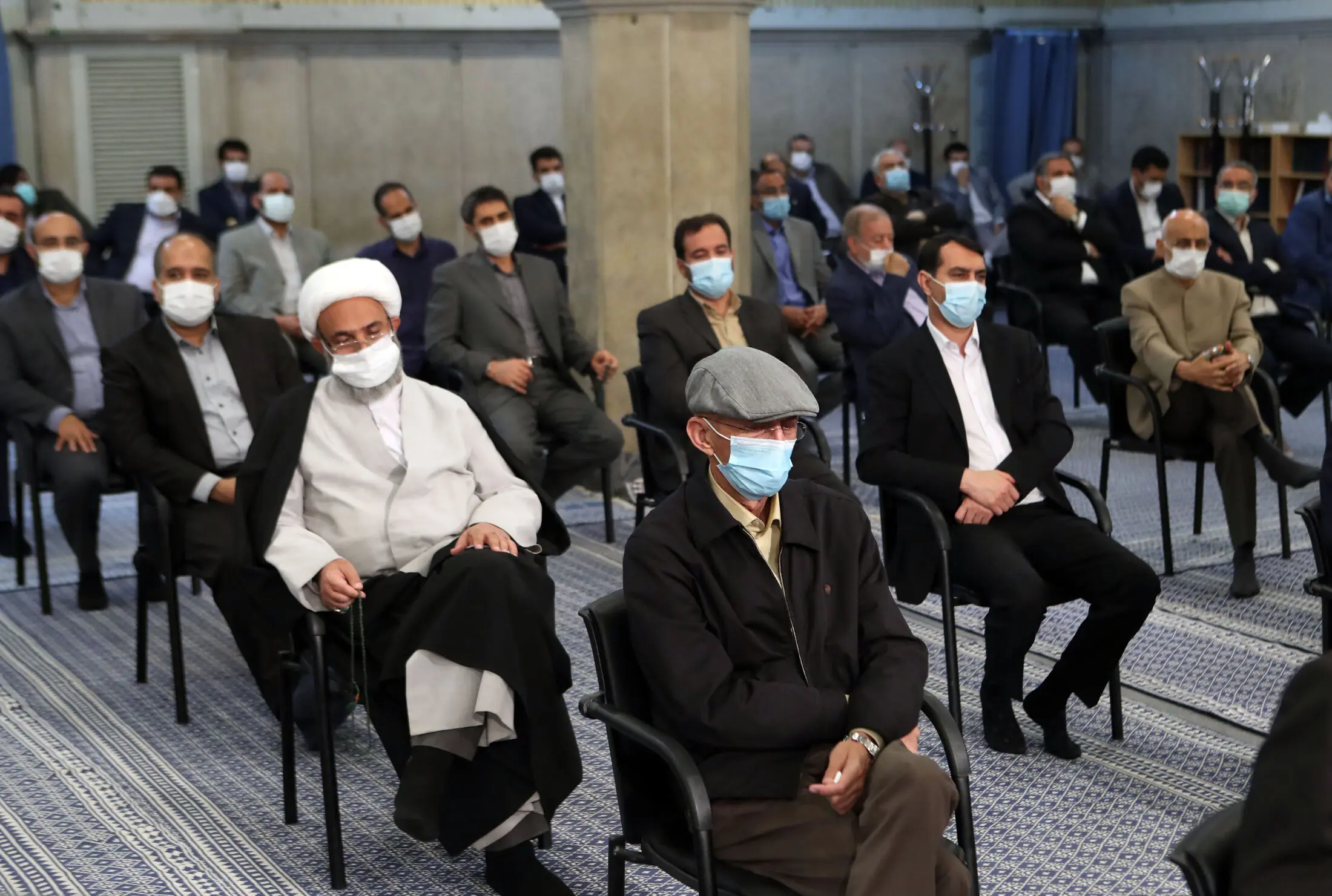 دیدار رئیس و نمایندگان مجلس شورای اسلامی با رهبر معظم انقلاب/گزارش تصویری