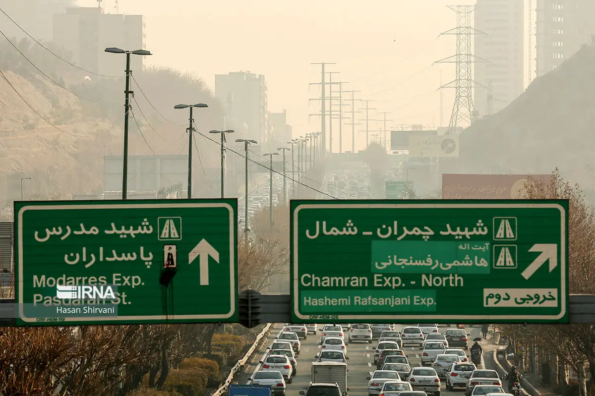 ۲۰ دستگاه در موضوع آلودگی هوا تهران نقش دارند