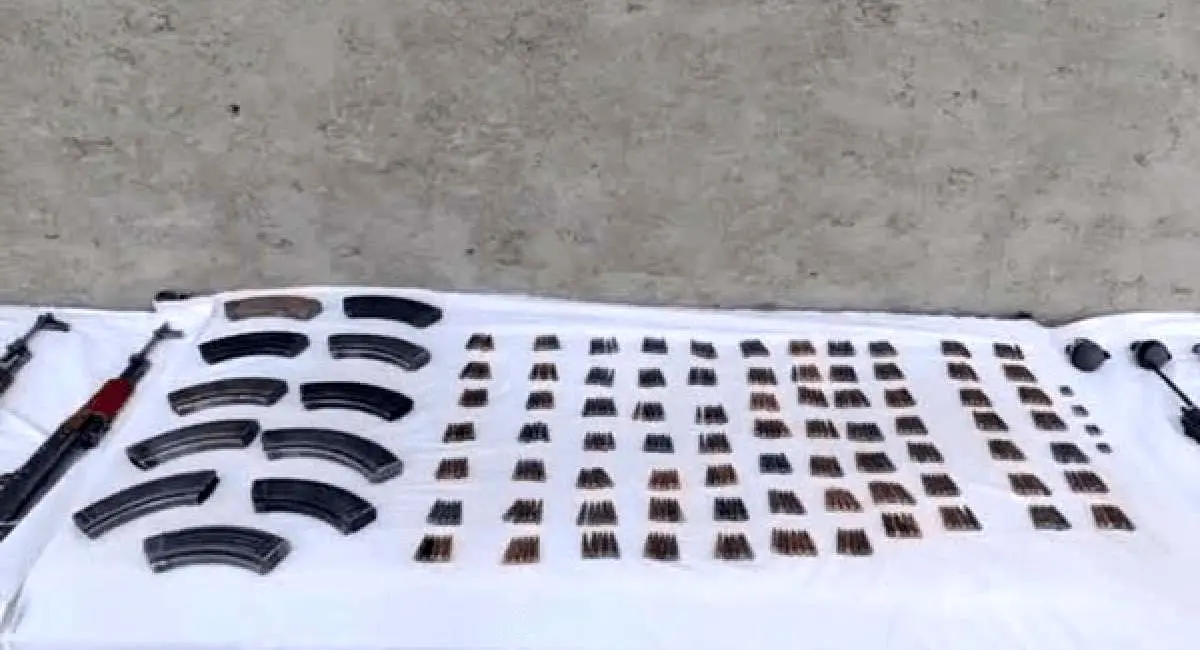 کشف آرپی‌جی، نارنجک و دوشیکا از گروهک معاند در سراوان 