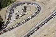 وضعیت ترافیک در محورهای هراز و چالوس