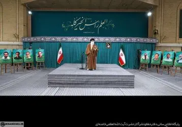 دیدار نخبگان و استعدادهای برتر علمی با حضرت آیت‌الله خامنه‌ای/گزارش تصوصری