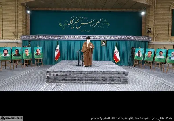 دیدار نخبگان و استعدادهای برتر علمی با حضرت آیت‌الله خامنه‌ای/گزارش تصوصری
