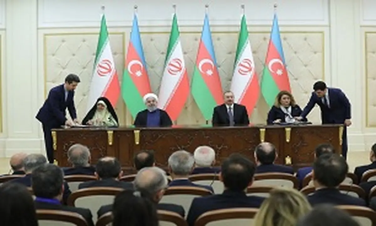 تهران و باکو ۸ سند و یادداشت تفاهم همکاری امضا کردند