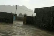  بارش شدید باران در ساری/ عکس
