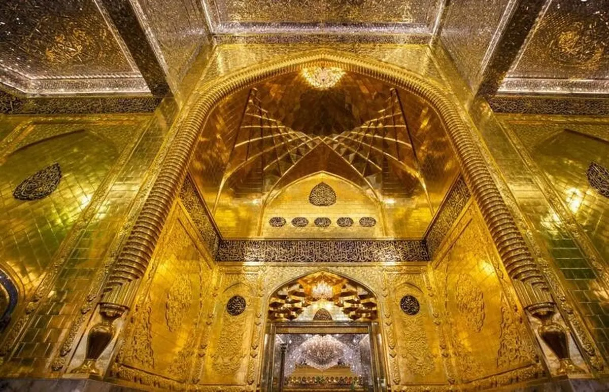 حرکت زیبا در ضریح حضرت عباس (ع) +تصاویر