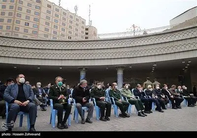 رونمایی از دیوارنگار سپاه محمد رسول الله (ص)/گزارش تصویری
