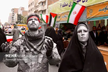 راهپیمایی یوم الله ۱۳ آبان در تهران/گزارش تصویری