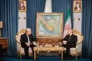 تصویر دیدار نماینده ویژه پوتین با لاریجانی