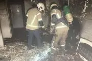 آتش سوزی مرگبار مکانیکی در مشیریه تهران