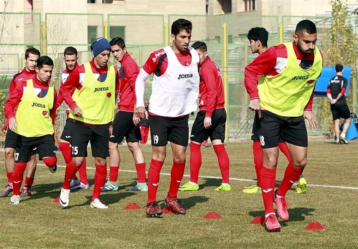 تمرین پرسپولیس امروز برگزار می شود