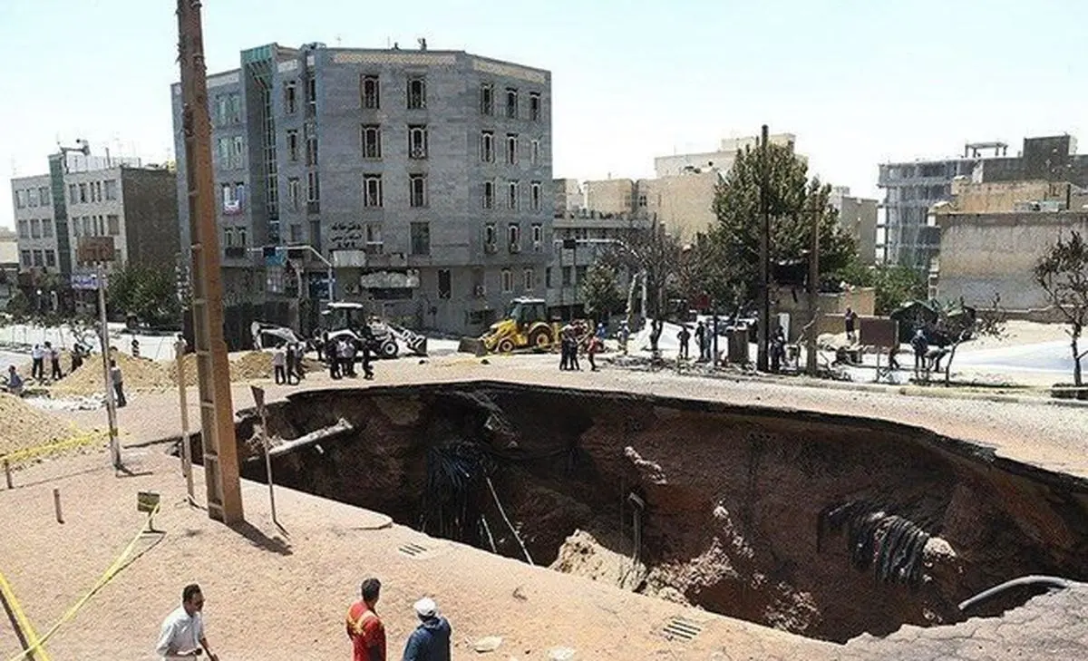 بهره برداری بی رویه از آب های زیرزمینی عامل اصلی فرونشست تهران