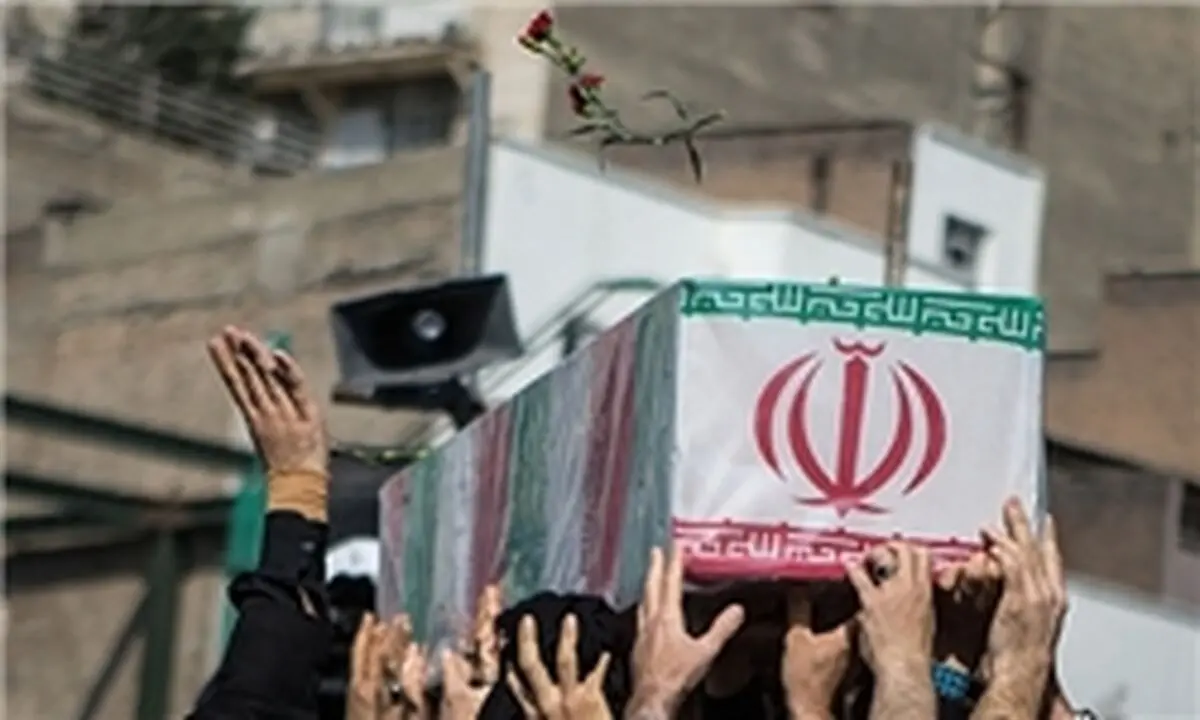 تشییع پیکر شهدای فرماندهی تهران بزرگ 