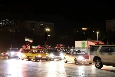 جشن و پایکوبی سوری‌ها هنگام سخنرانی جولانی در سازمان ملل/گزارش تصویری