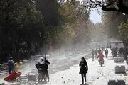 وزش تندباد با سرعت ۹۰ کیلومتر دراردبیل