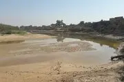 
 خشک شدن رودخانه زهره در هندیجان 
