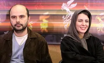زوج مشهور سینمای ایران روی فرش قرمز جشنواره/ عکس