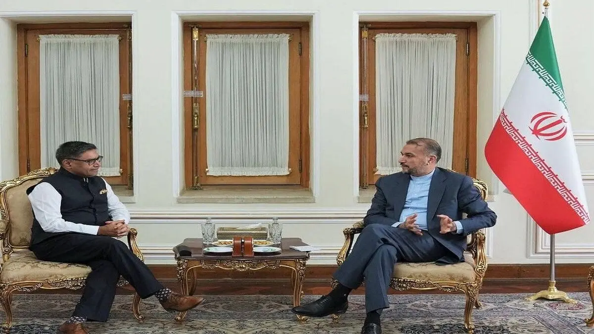 ایران هیچ محدودیتی برای گسترش مناسبات با هند ندارد
